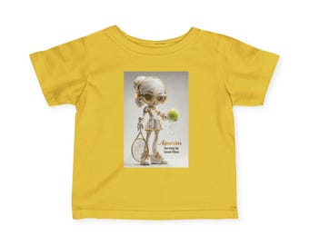 T-shirt met dierenriem tekenfilm Waterman Girl | Jerseyt-shirt voor baby's en peuters, Serving Up Good Vibes