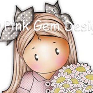 Digi Stamp School Girl Chloe 2