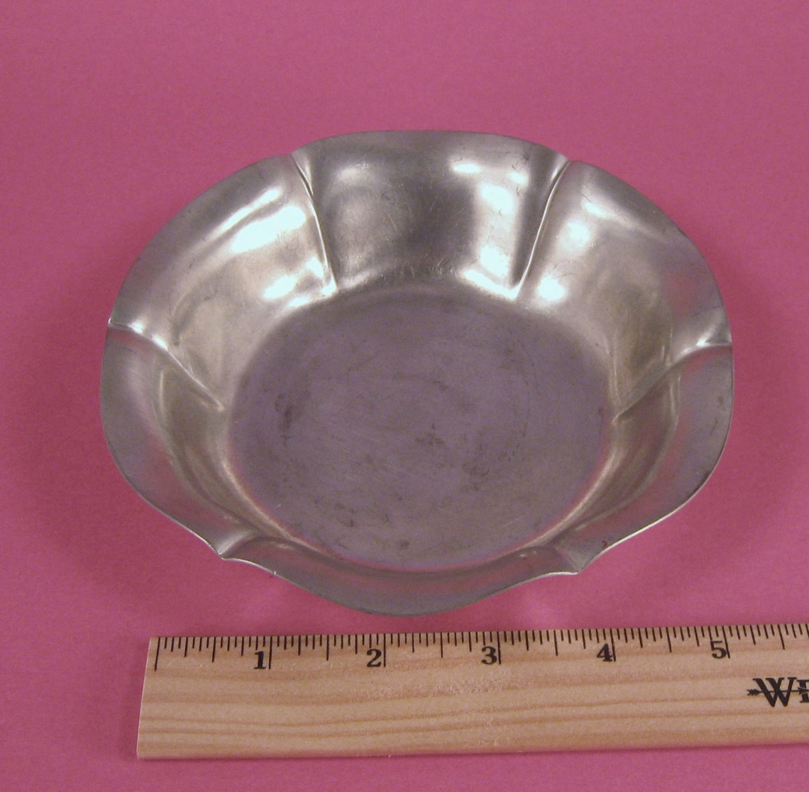 Pewter Bowl Small Vintage Reed and Barton P600 Candy Etsy