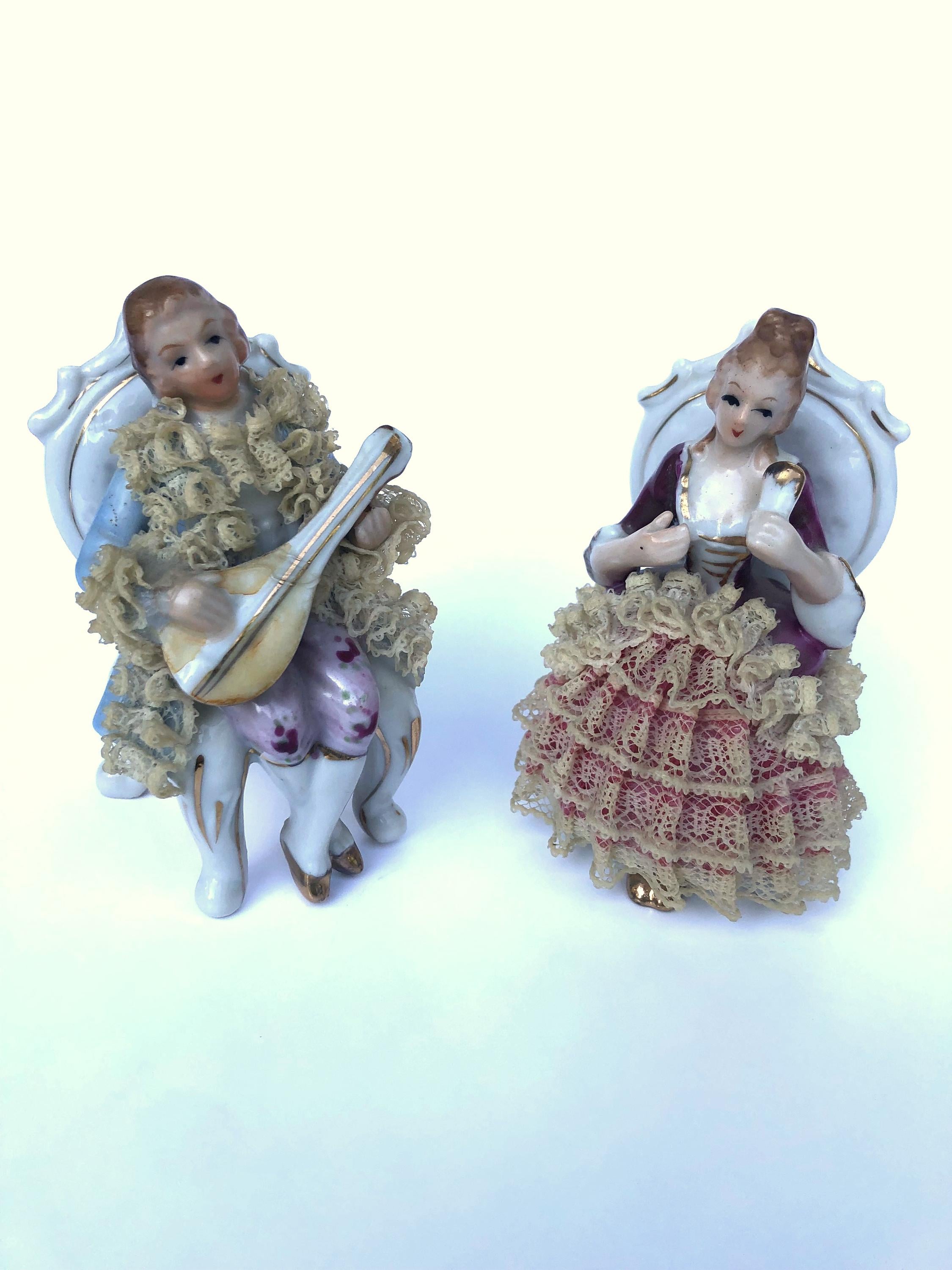 Dresden Lace Couple - Etsy