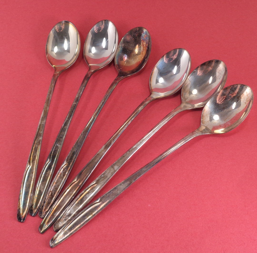 Spoons Silver Plate Ice Tea Supreme Silverplate Concept - Etsy
