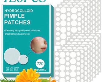 Cerotti idrocolloidali per brufoli, confezione da 720