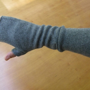 100% 4ply Cashmere Arm Warmers (50/50) Cashmere Silk