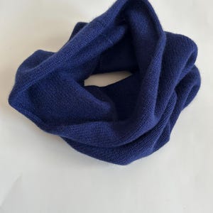 Blues - 4ply 100% Cashmere Snoods
