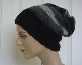 Hand gebreide muts Slouch hoed voor vrouwen of mannen Mix kleuren wol Hat Fall Fashion Winter mode---klaar om te verzenden