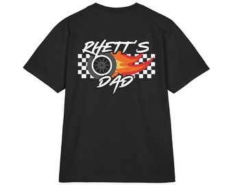 Camiseta de carreras para papá - Regalo del Día del Padre - Regalos para él - Papás - Abuelo - Tío - Cumpleaños - Amante de las carreras - Autos - Papá y yo - A juego