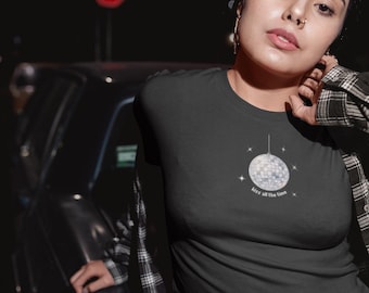 Camiseta de mujer Kiss All The Time / Disco Occasionally / Together Together Tour / Inspiración de atuendos / Inspirada en Harry / Bola de discoteca / Concierto