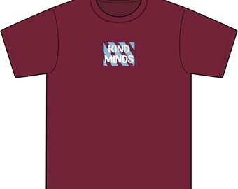 Camiseta de manga corta de tejido grueso Kind Minds