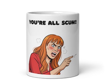 Angela Rayner Abschaum! Becher