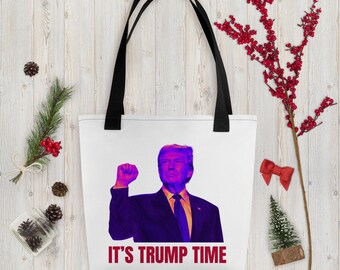 Es ist Trump Time Einkaufstasche