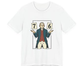 T-shirt unisexe en jersey à manches courtes