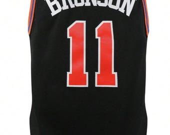 Handgestikte Jalen Brunson Knicks-jersey NBA FINALE New York