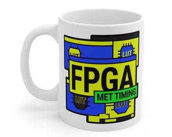 FPGA Met Timing LUT Ceramic Mug (11oz)