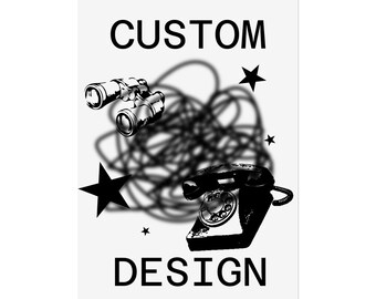 Individuelles Poster Design | Personalisierte Illustration aus Beschreibung