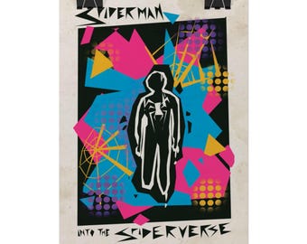 Spider Man Spiderverse Poster | Digitaler Download - Druckbare Datei