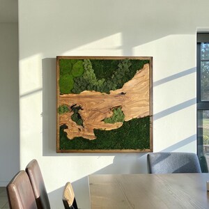 Handmade preserved moss wall art with natural wood frame, botanical wall decor for modern living room and beach house interior
Square moss wall decor with wooden frame, natural botanical wall art for apartment decor and unique home styling
Preserved moss wall art in wood frame, nature inspired wall decor for rustic, modern, and biophilic interiors
Botanical moss wall art with natural wood, unique wall decor for living room, bedroom, or beach house style homes