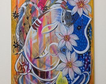 Divine Harmony - GANESHA in Bloom