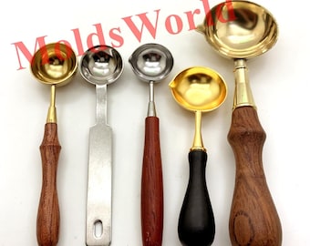 Wax Melting Spoon for Wax Seal Making Retro sealing wax spoon