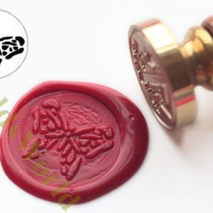 S1230 Butterfly Wax Seal Stamp , Sealing wax stamp, wax stamp, sealing stamp