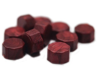 35 Pcs Burgundy Sealing Wax Beads for Wax Seal Stamp S001