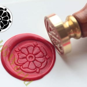 Sello de cera Tudor Rose, sello de lacre, sello de lacre, sello de lacre S1338