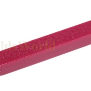 Bastone di ceralacca rossa calda S047 1Pc per timbro sigillo di cera