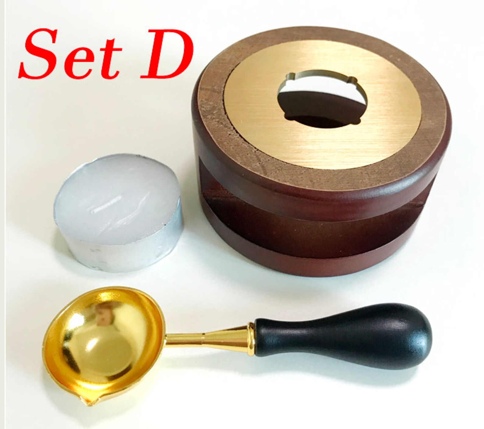 Wax Seal Warmer Sealing Wax Wooden Melting Furnace Tool Stove Etsy