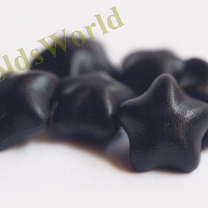 S106 22Pcs Black Star Shape Sealing Wax Beads for Wax Seal Stamp