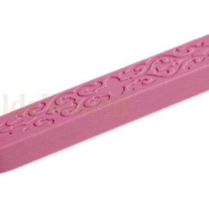 S048 1Pc rosa Siegellack Stick für Wachs-Siegel-Stempel