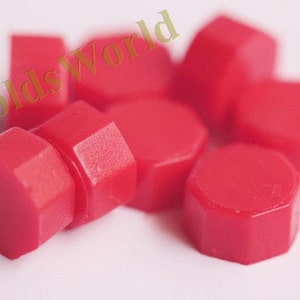 S033 35 Pcs Red Sealing Wax Beads for Wax Seal Stamp