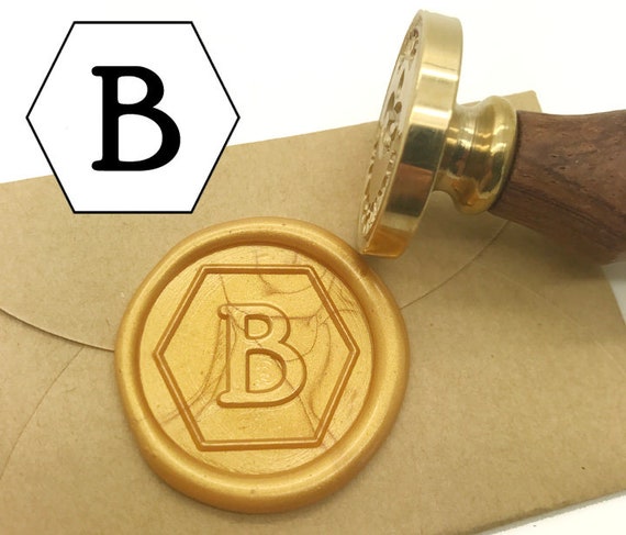 Custom Initials Wax Seal Stamp with Olive Leaves Wedding Seal Stamp Personalized Invitation seal stamp L03