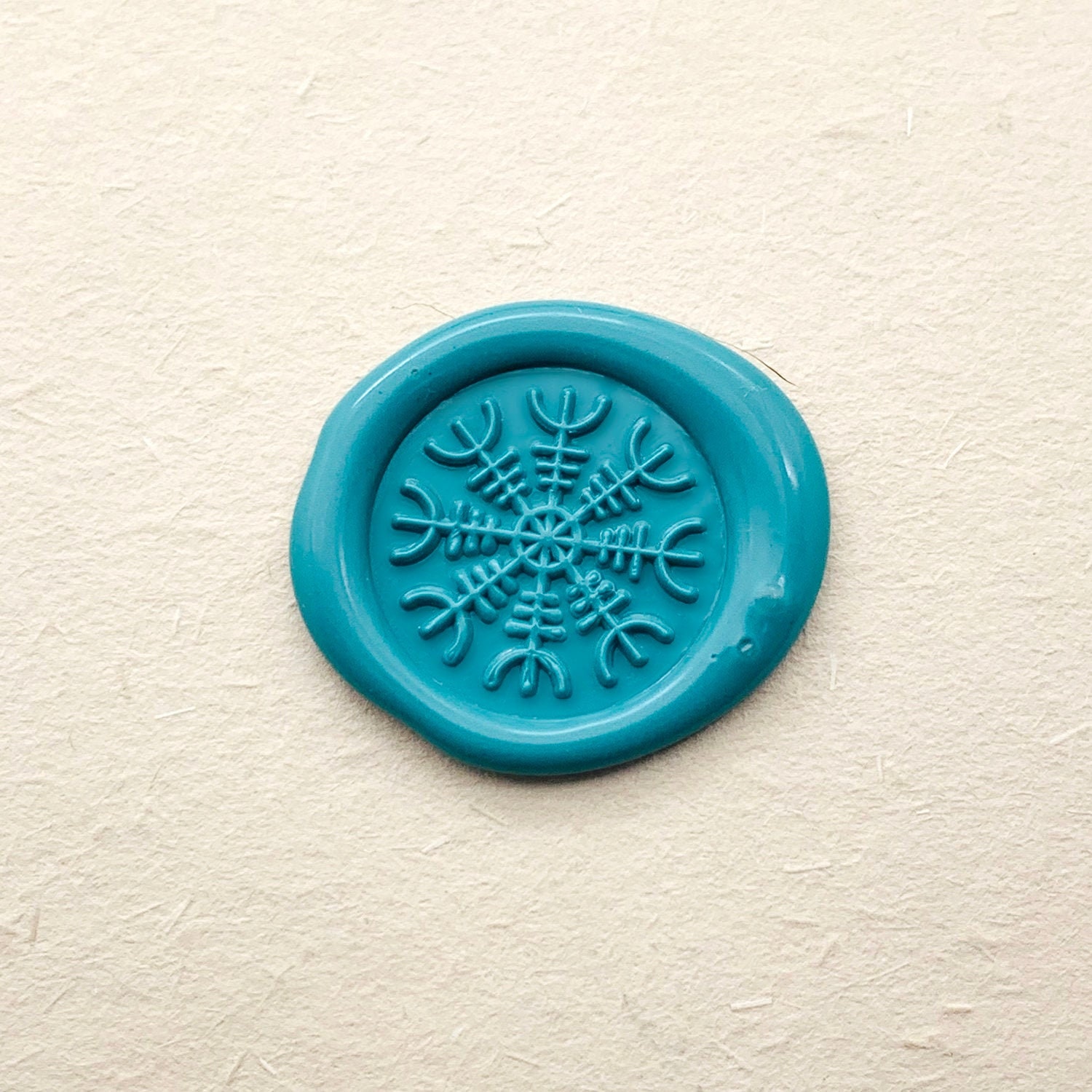 Viking Rune Sealing Wax Stamp Kit Vegvisir Wax Seal Stamp - Etsy