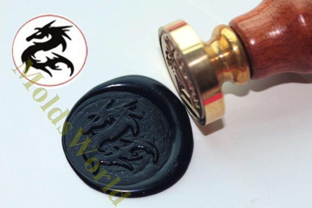 S1318 Dragon Wax Seal Stamp Sealing Wax Stamp Wax Stamp Etsy New Zealand