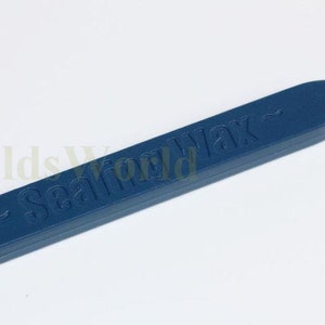 S084 1Pc Navy Blue Wicked Sealing Wax Sticks for Wax Seal Stamp ( Light up direct )