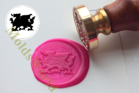 Welsh Dragon Wax Seal Stamp