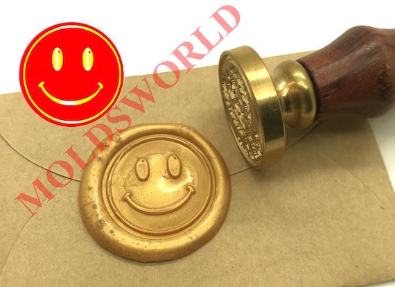 Smile Wax Seal Stamp Kit Wedding Invitation Sealing Wax Stamp Kits