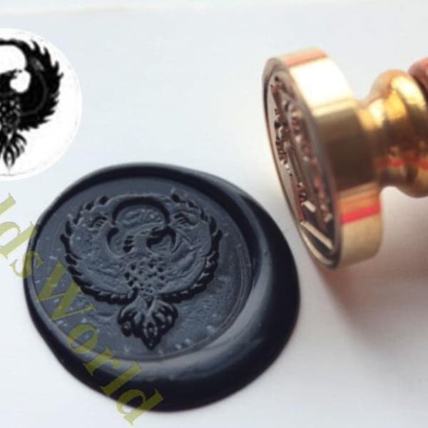 S1282 Phoenix Phenix Wax Seal Stamp , Sealing wax stamp, wax stamp, sealing stamp