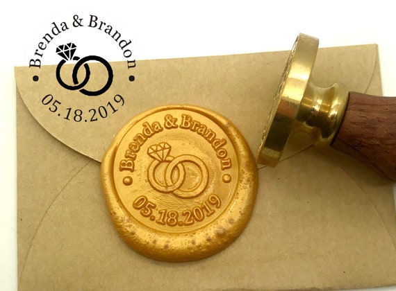 Custom Wax Seal Stamp Personalized Sealing Wax Stamp 