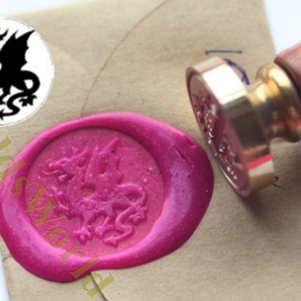 S1298 Pterosaur Wax Seal Stamp , Sealing wax stamp, wax stamp, sealing stamp