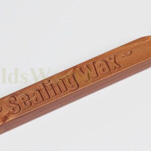 S077 1Pc Rose Gold Wicked Wick zegellak Sticks voor Wax zegel stempel (Light up direct)