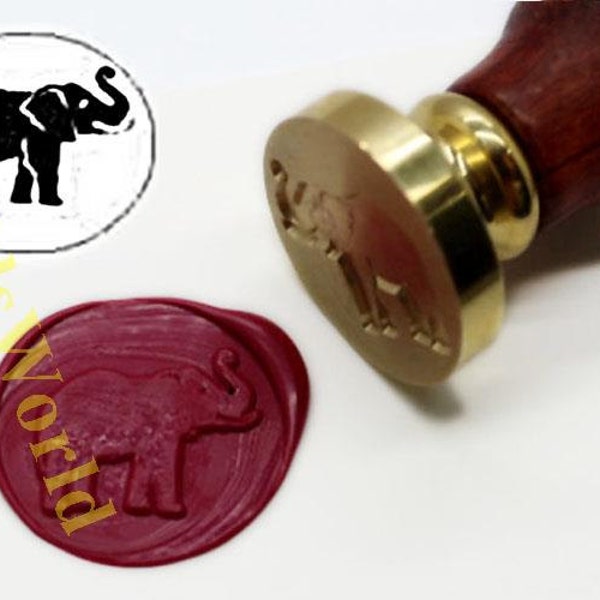 S1079 Elephant Wax Seal Stamp , Sealing wax stamp, wax stamp, sealing stamp