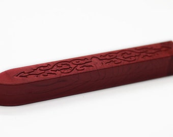 S032 1Pc Burgunday Sealing Wax Stick for Wax Seal Stamp - Burgundy Sealing Wax Stick