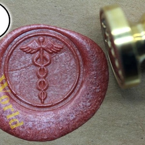 S1021 Nurse Doctor Crosier Wax Seal Stamp , Sealing wax stamp, wax stamp, sealing stamp