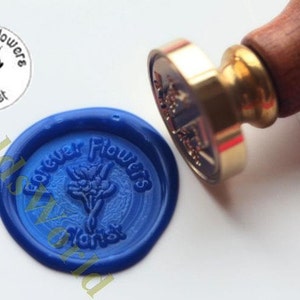 S1346 Wax zegel stempel, zegellak stempel, wax stempel, afdichten stempel
