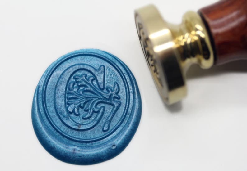 S1145 Alphabet Letter C Wax Seal Stamp Sealing Etsy