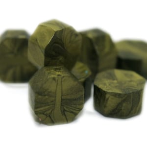 S008 Army Green Sealing Wax Beads for Wax Seal Stamp