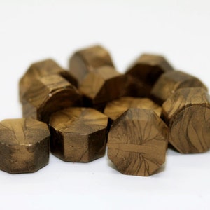 35 Pcs Dark Bronze Sealing Wax Beads for Wax Seal Stamp S010
