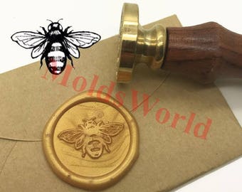 Sello de cera de abeja sello kit boda invitación sellador sello de