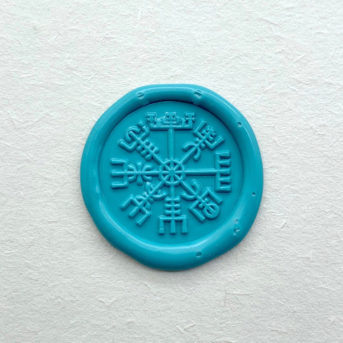 Vegvisir Sealing Wax Stamp Kit Viking Rune Wax Seal Stamp | Etsy
