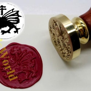 S1082 Knights Of The Dragon Wax Seal Stamp , Sealing wax stamp, wax stamp, sealing stamp